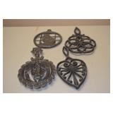 Lot of 4  Misc Trivets