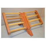 Folding Wood  Bible Stand