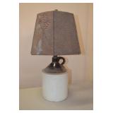 Stoneware Jug Electric Lamp