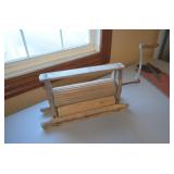 Wood Hand Crank Ringer