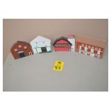 Lot of 4 Hand Painted Cat