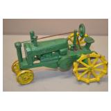 Cast Iron John Deere Tractor