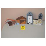 Lot of 4 Hand Painted Cat