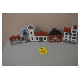 Lot of 4 Hand Painted Cat