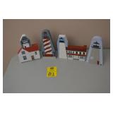 Lot of 4 Hand Painted Cat