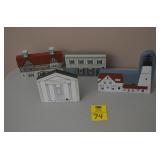 Lot of 4 Hand Painted Cat