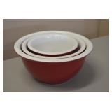 Corelle 3 Piece MIxing Bowl Stoneware Set