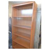 Heavy Composite Wood Bookcase Adjustable Shelves
