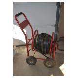 Hose Reel Cart with Hose