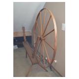 Oak Spinning Wheel 46" Wheel