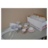 Large Box of Vintage Tea Cups & Saucers