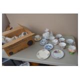 Large Box of Vintage Tea Cups & Saucers