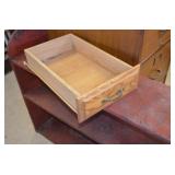 Oak Front Drawer 19x12x5"