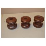 Lot of 3 Insulators