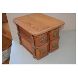 4 Drawer Oak Cabinet