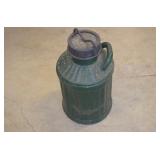 5 Gallon Vintage Oil Can 20" Tall