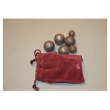 Pouch of 7 Musket Balls