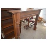 Quartersawn Oak Antique Mantle