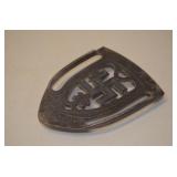 Cast Iron Sad Iron Stand Trivet