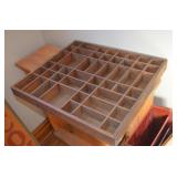 Divided  Wood Display Box 18x20"