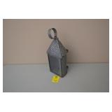Wall Hanging Heavy Tin Punch Lantern
