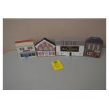 Lot of 4 Hand Painted Cat