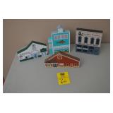 Lot of 4 Hand Painted Cat