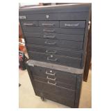 3 Pc US General Tool Chest 17x27x53" Tall