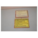 2 Wood Signs from Berdine