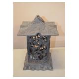 Extremely Heavy Cast Iron Candle Lantern