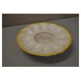 Unique Pottery Egg Plate