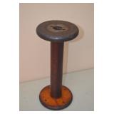 Large Antique Wood Spool