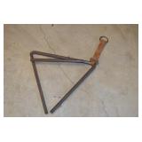 Large Dinner Bell Triangle 15" Sides