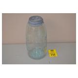 Blue Mason Patent 1858 Jar