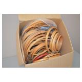 Box of Embroidery Hoops