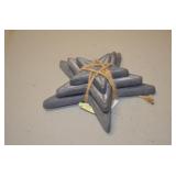 Set of 3 Cast Iron Stars