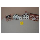 Lot of 4 Hand Painted Cat