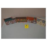 Lot of 4 Hand Painted Cat