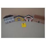 Lot of 4 Hand Painted Cat