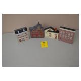 Lot of 4 Hand Painted Cat