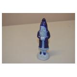 Cobalt Pottery Santa