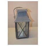 Heavy Cast Iron Black Candle Lantern