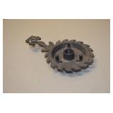 Cast Iron Candle Holder