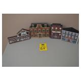 Lot of 4 Hand Painted Cat