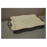 Taste of Home Platter on Metal Rack