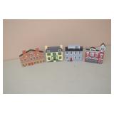 Lot of 4 Hand Painted Cat