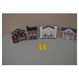 Lot of 4 Hand Painted Cat