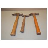 Lot of 3 Hammers