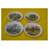 Currier & Ives 4 Seasons Collector Plates