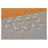 Lot of 9 PYREX Custard Dishes